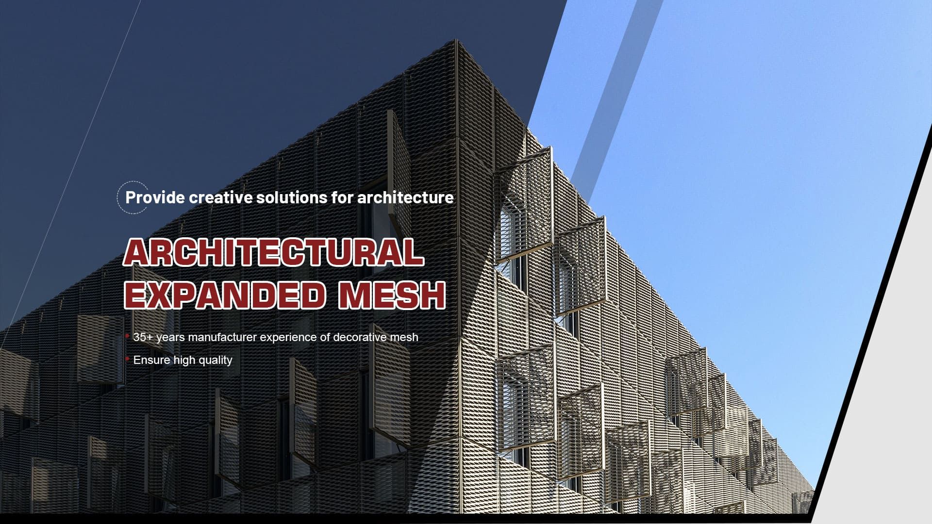 high quality perforated metal mesh supplier