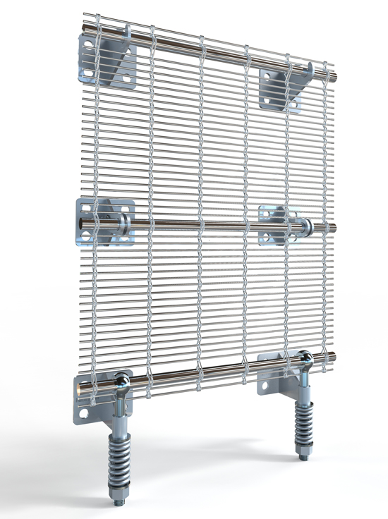 custom expanded metal mesh panel