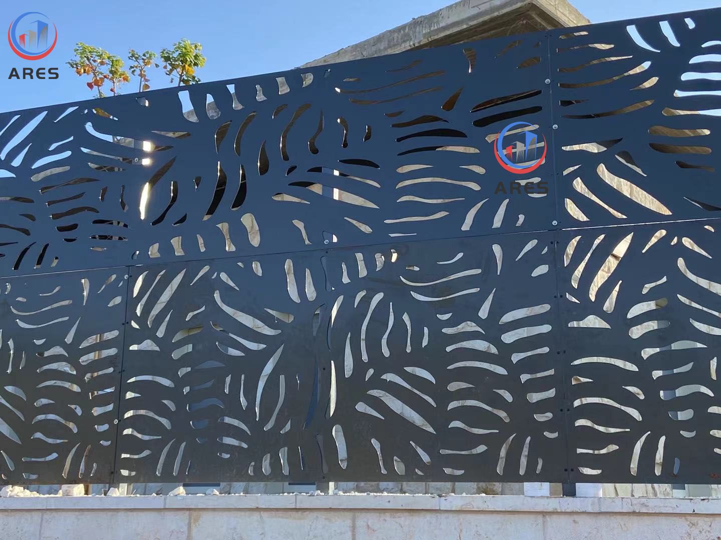Outdoor Laser Cut Metal Panels