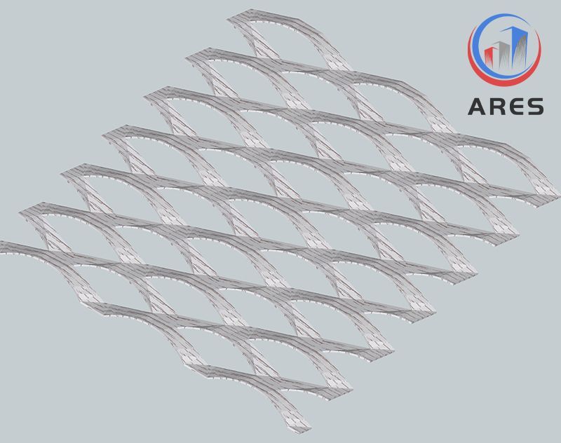 Arichitectural Expanded Mesh with Hexagonal Shape HJAT-85200 Company