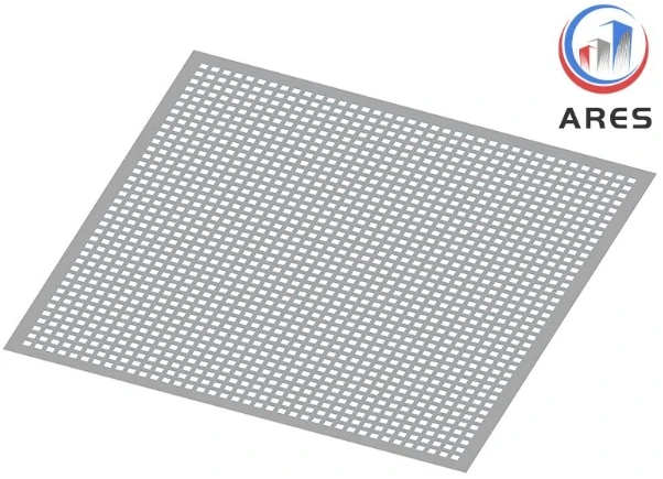 Square Perforated Aluminum Sheet