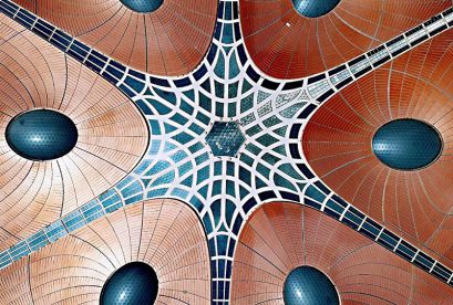 laser cut garden panels