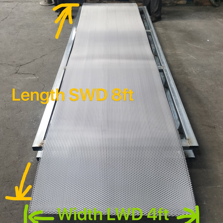 honeycomb expanded metal