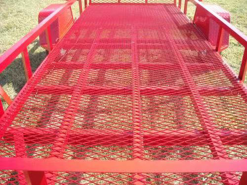 laser cut perforated metal